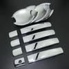 For Nissan Qashqai 2007-2012 ABS Chrome Door Handle Covers & Door Bowl Covers Car Styling Decorate 2008 2009 2010 2011