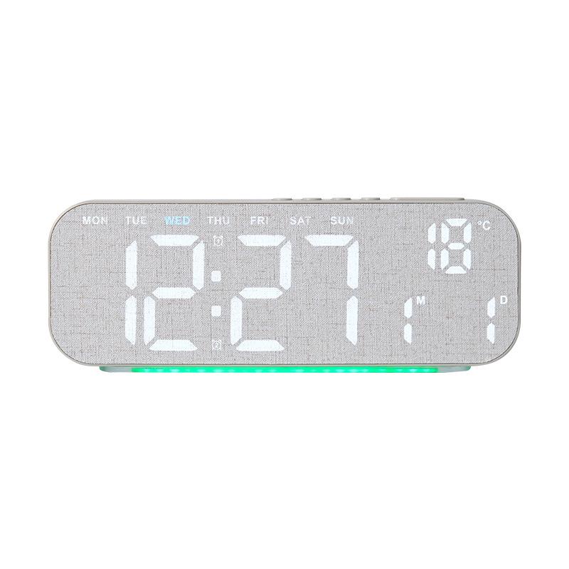 Multi-function RGB Ambient Alarm Clock Night Light GH9015