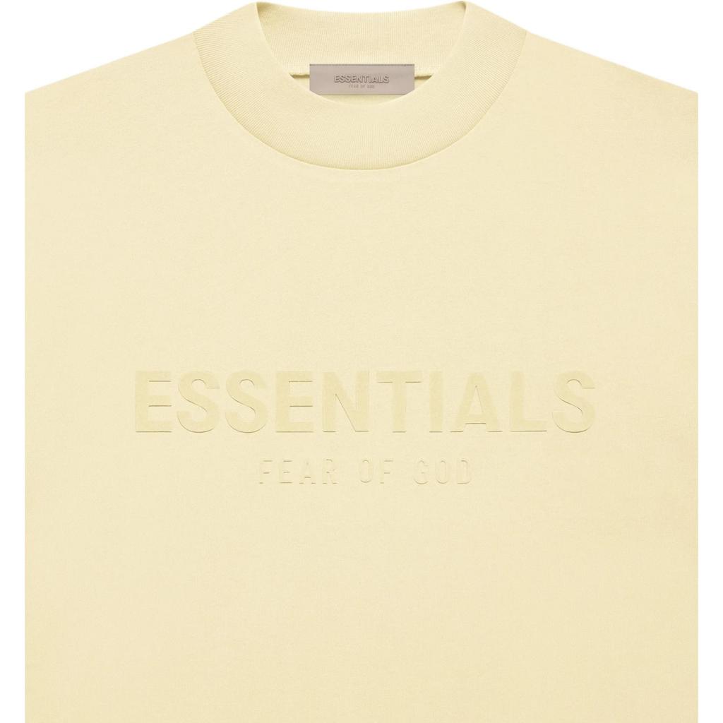 Fear Of God Essentials FW22 Tee Dress Women Dresses Canary FOG-FW22-676