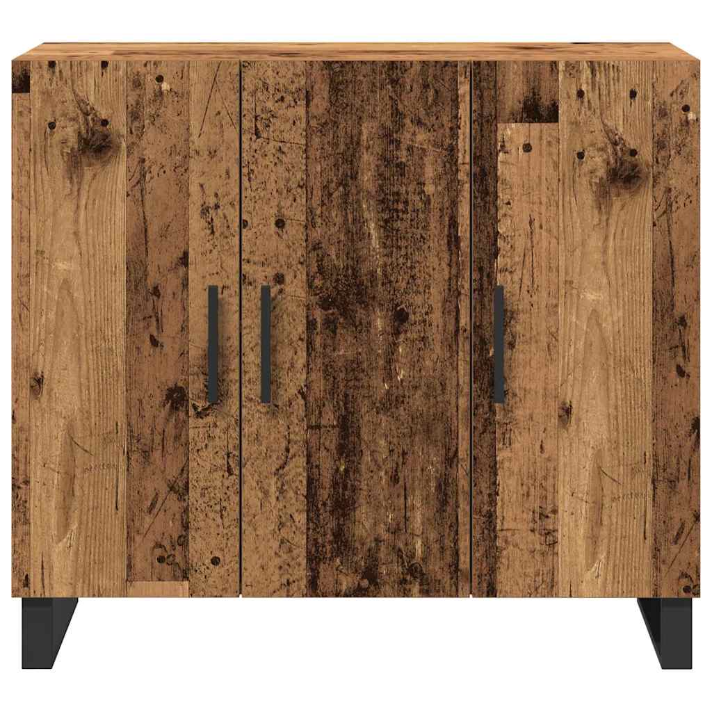Reclaimed Wood Sideboard 90 x 34 x 80 cm Engineered Wood