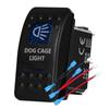 12v/24v Blue Led Light 5 Pin On Off SPST Rocker Switch 7 Pin On Off On ARB Carling Style Car Boat Waterproof Pump Push Switch