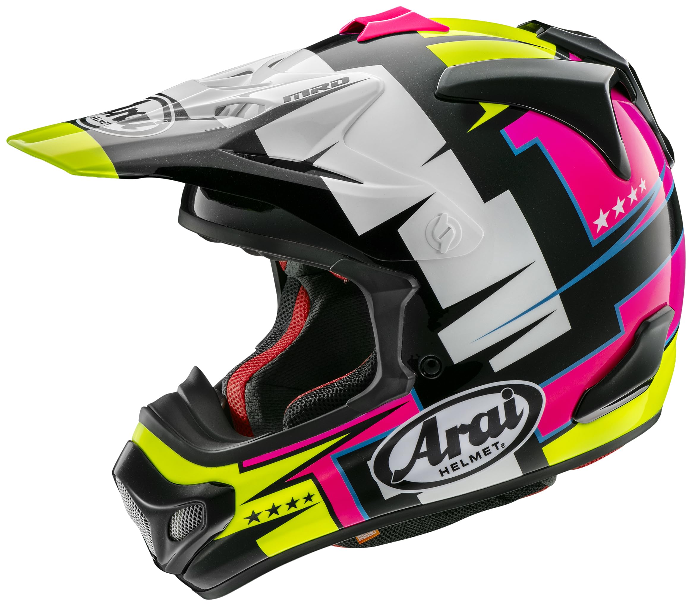 

Велосипедний шолом Arai BATTLE Yellow Off-Road V-CROSS4 61-62см