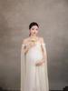 Maternity Studio Clothing: Elegant French-Inspired Style for Gentle, High-End Pregnancy Photography