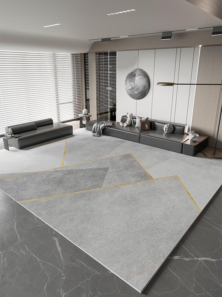 Light Luxury Study Rug Large Area Nordic Style Carpets for Living Room Minimalist Bedroom Decor Bedside Carpet Home Washable Mat
