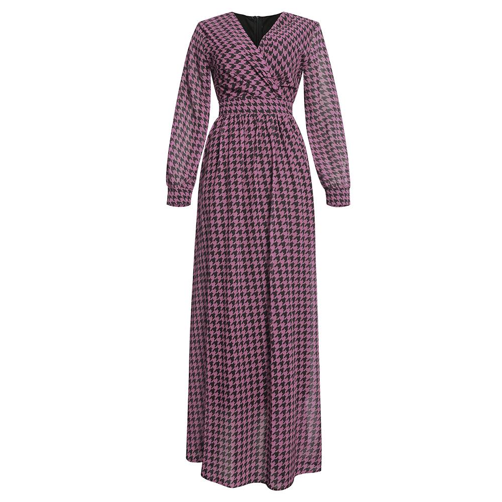 2022 European & American Chiffon Long Dress - African Plus Size Socialite Fairy Style