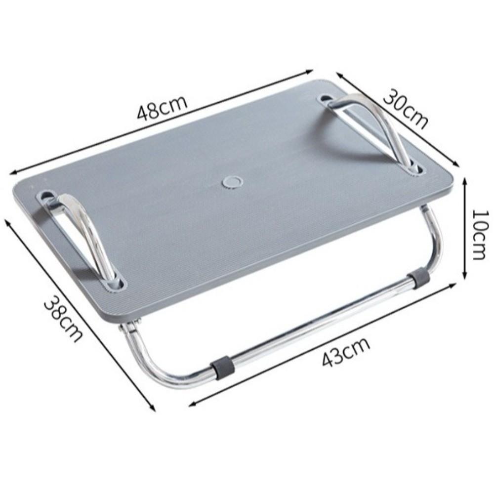 Non-Slip Base Ergonomic Footrest Stool Tilting Function Adjustable Pedal Stool Under Desk Use