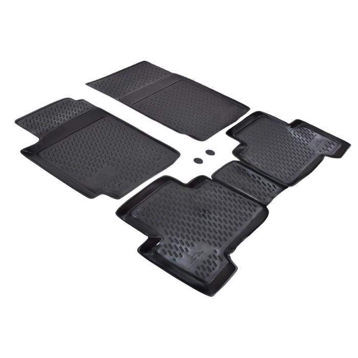 J&J AUTOMOTIVE | Exclusive 3D Rubber Floor Mats For Suzuki Grand Vitara 2005-2014 4-pcs
