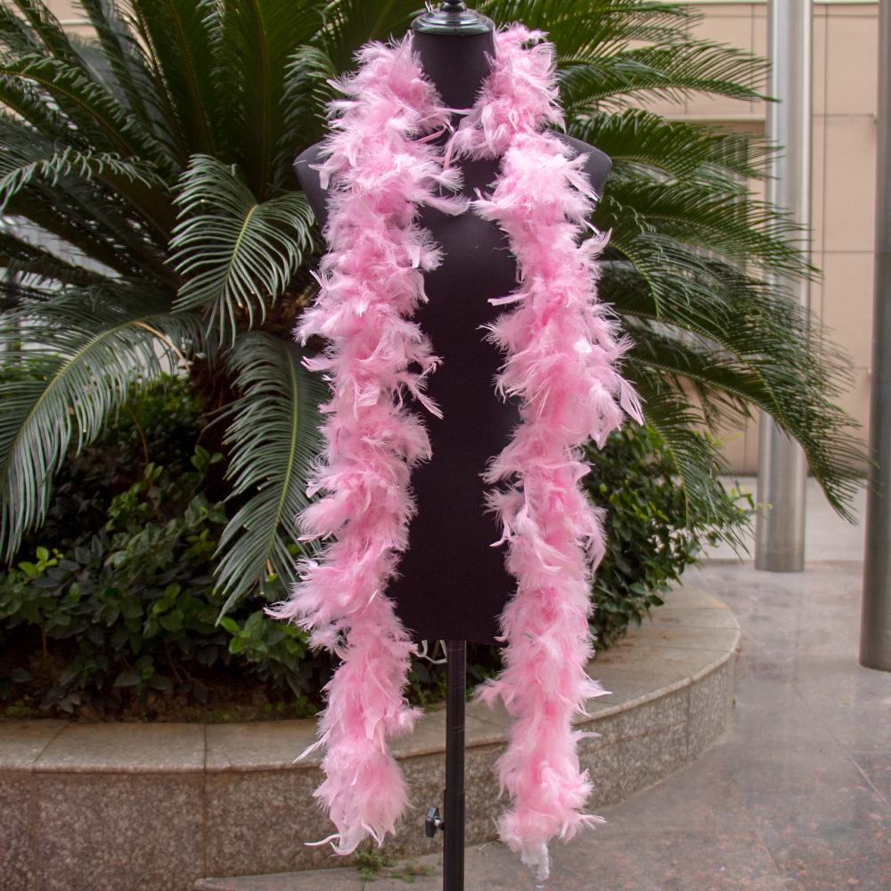 DIY 2Yards Fluffy Yellow Turkey Feather for Wedding Party Christmas Trees Decor Scarf 38-40g Marabou Boa Natural Plume Accessories