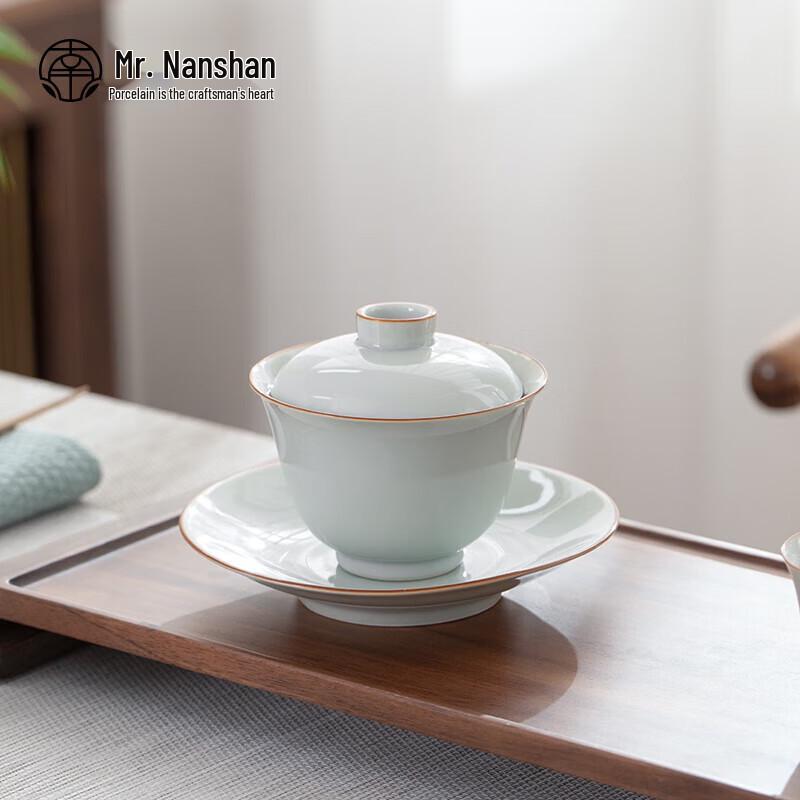 Nanshan Mr. Enamel Sancai Gaiwan