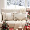 Soft Christmas Cushion Cover 30*50cm Throw Pillowcase Durable Christmas Pillow Cover  Bedroom