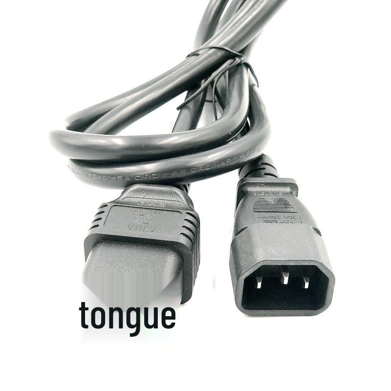10A C13 to 16A C19 Server Power Extension Cable H05VV-F 3G 1.5mm²