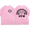 Powerhouse Gym Graphic Tshirt Unisex Unisex Clothes Funny Oversized Short Sleeve Tee Shirts Harajuku Geek Fitness Vintage T Shirt