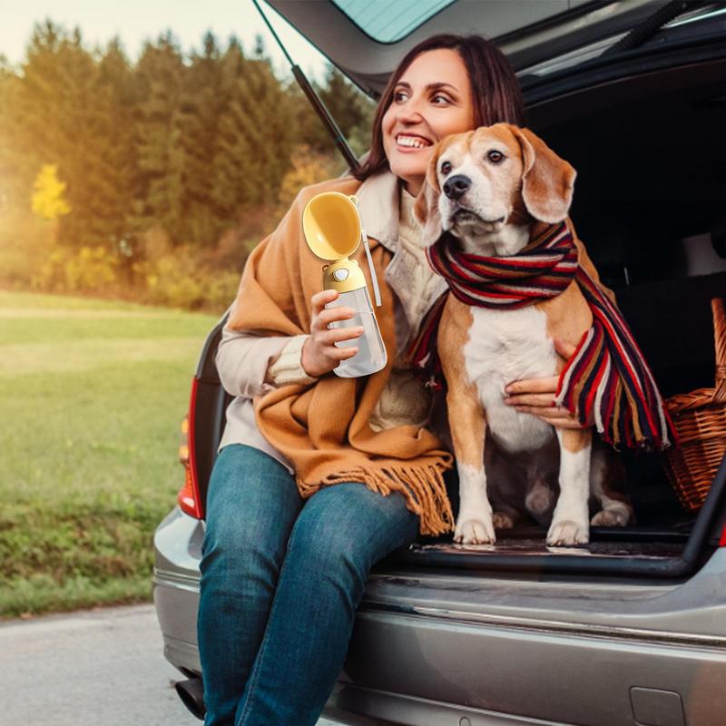 Portable Dog Water Bottle Pet Water Bottle Dispenser Leakproof Dog Watering Container Puppy Drinking Dispenser For Walking