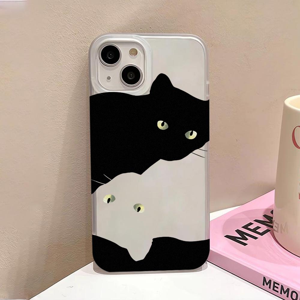 Uroczy Pies Kreskówkowy Szczeniak Etui na Telefon Dla iPhone 13 Etui iPhone 11 12 14 15 Pro Max 13 12 Mini 15 Plus Przezroczysta Pokrowiec Miękka Funda