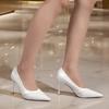 2025Trendy High Heels with a Low Vamp, Versatile, New, Sexy, and Suitable for Work and Commuting, Fashionable Women's Shoes.