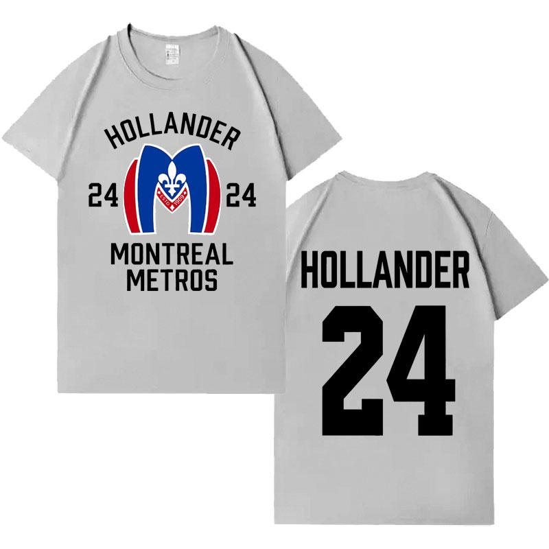 Heated Rivalry Shane Hollander 24 Montreal Metros Trendy Tee Shirt Mens Womens Gothic Oversized Cotton Casual Graphics Tshirts