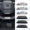 Car Styling Metal GT Logo Emblem Steering Wheel Sticker Badge Interior Decor For Peugeot 508 5008 4008 3008 208 2008 308 PHEV