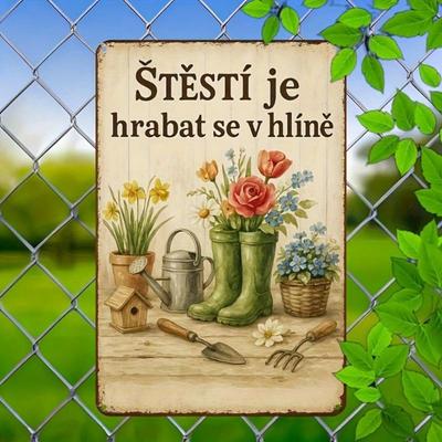 Vintage Floral Iron Wall Art Welcome Sign Home Decor Rustic Cafe Bar Unique Gift