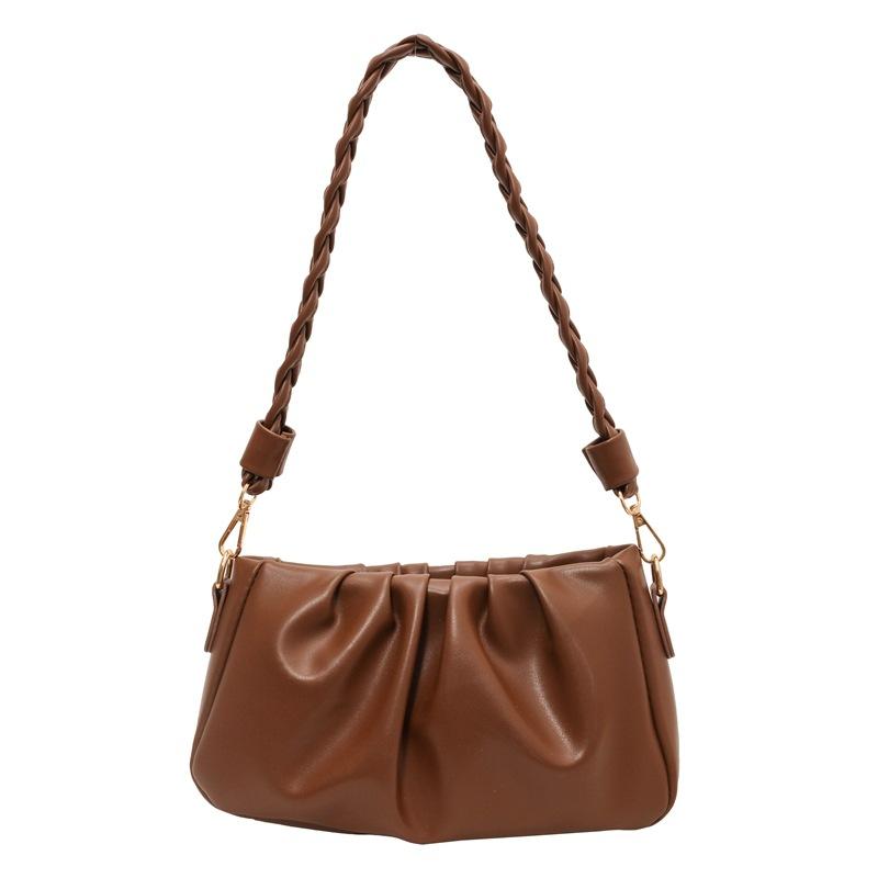 Gefaltete Unterarm Kleine Quadratische Tasche Damen Neue Vielseitige Schultertasche