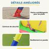 Children's Swing Set, 3-in-1, Foldable, Adjustable Seat, Multicolor