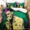 Popular Lil Peep Bedding Set Single Twin Full Queen King Size Bed Set Adult Kid Bedroom Duvetcover Sets Anime Parure De Lit Bed