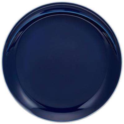 Hakusan Pottery Plate Blue COMMO Hasami Ware Made In Japan (Large) (Approx.) 25.5×3cm