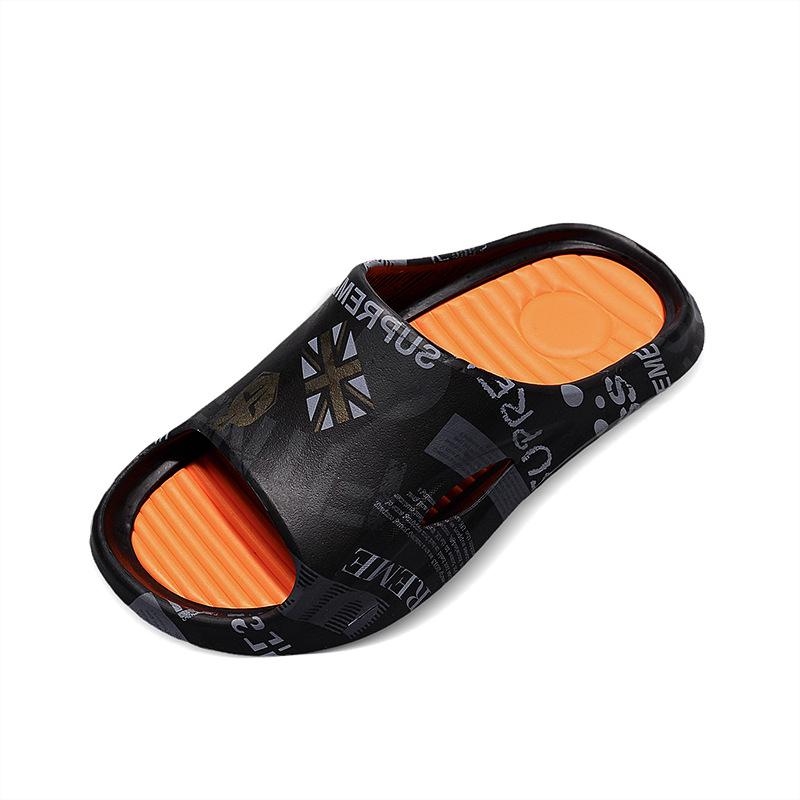 

Stepping on shit deodorant slippers 2025 summer wear couple non-slip soft bottom new thick-bottomed sports slippers men s drag 36