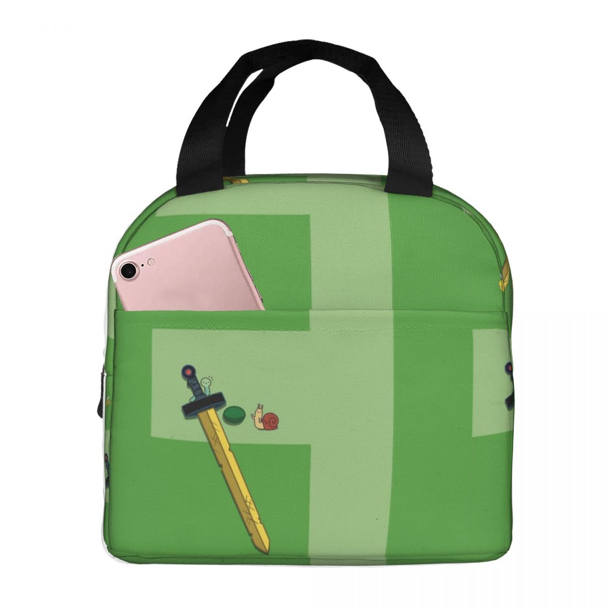 Finn The Human Adventurer Insulated Lunch Bag for Kids School Cooler Thermal Food Box Tote Leakproof Lunch Boxes Container One Size