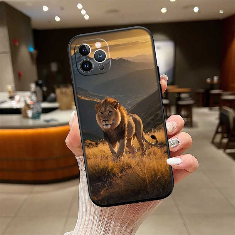 UP3 Animal lion New High-End Shell Phone Case for OPPO A3 Pro A72 A74 A76 A77 A77S A78 A79 A94 A95 A18 A40M A58
