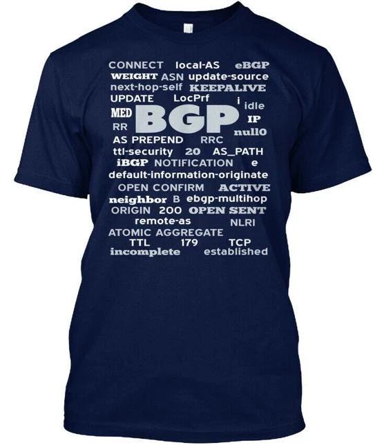Network Engineer Bgp - Connect Local-as T shirt Made in the USA Size S to 5XL M