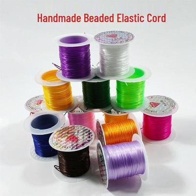 Colorful Elastic Beading Thread for DIY Kindergarten Bracelets
