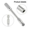 100mm Metal Extension Bit Holder with 6 35mm Shank Socket for Screwdriver Bits Offering Stable and Slip Resistant Screw Lock