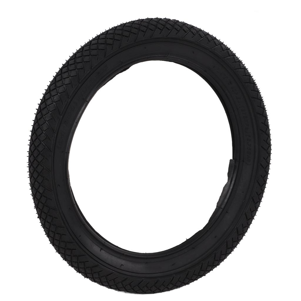 Kid Thick Non Slip Rubber Tyre Children"s Bicycle Checkered Pattern Tire Parts Accessories20x2.125