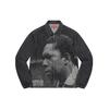 Supreme John Coltrane A Love Denim Harrington Jacket 'Teal White' Men's SUP-FW21-217