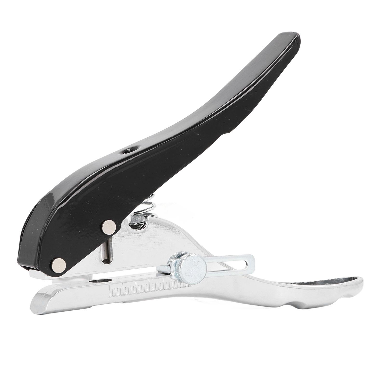 

8 мм Дырокол с одним отверстием, плоскогубцы для кромкооблицовывания, ручной инструмент для пробивки отверстий для карт, твердой пленки, тонкого дерева