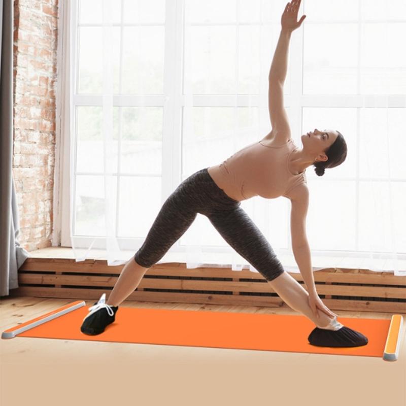 Pilates Board for Working Out Indoor Skating Training Equipment Slide Board Sports Sliding Mat Yoga Fitness Sliding Mat