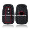 Compatible Silicone Key Case for Toyota Corolla, RAV4, Prado, 18-22 Camry, and CHR.