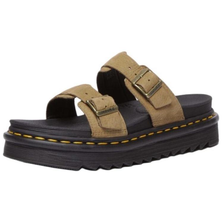 Dr. Martens Versatile Comfortable Fashion Slip-On Sandals Women Sandals Brown 31736439