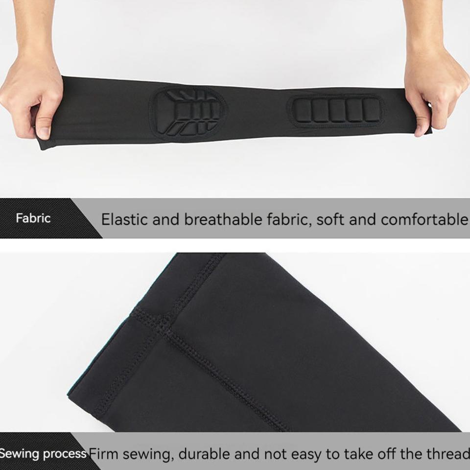 1Pcs Sports Basketball Arm Sleeve UV Protection Arm Warmers Cycling Crashworthiness Outdoor Sleeves Professional Bike