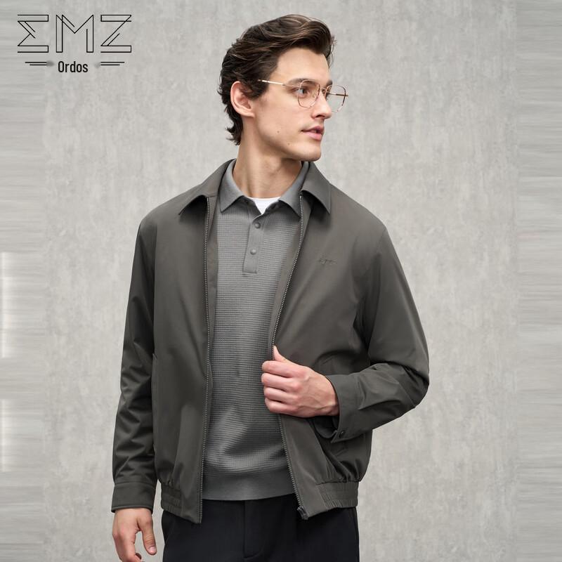 EMZ Erdos Men's Short Cotton Commuter Jacket