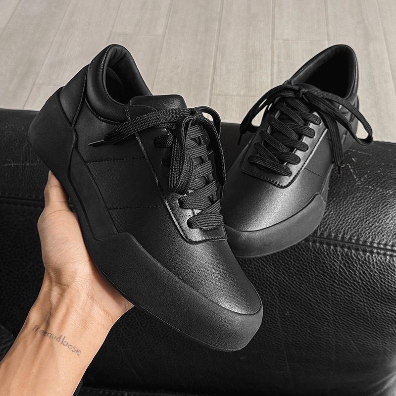 Season 8 main line low-top niche new high street style heightened thick-soled white shoes casual board shoes