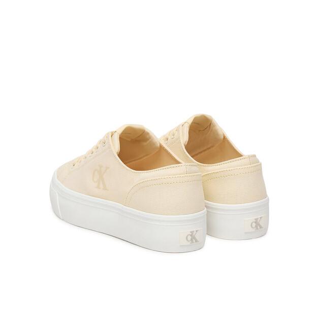 Кроссовки Calvin Klein Vulc Flatform Low Canvas Mg