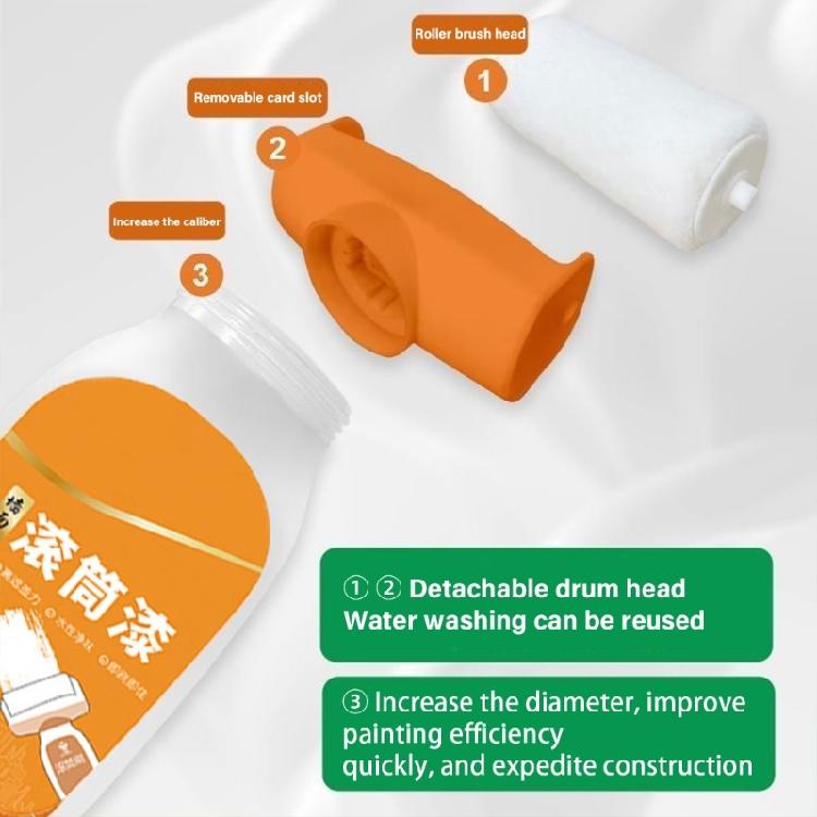 Whited Wall Rolling Paint Repair Tool Portable Wall Coating Paint Roller Brush Large Roller Paint For Easy Repair