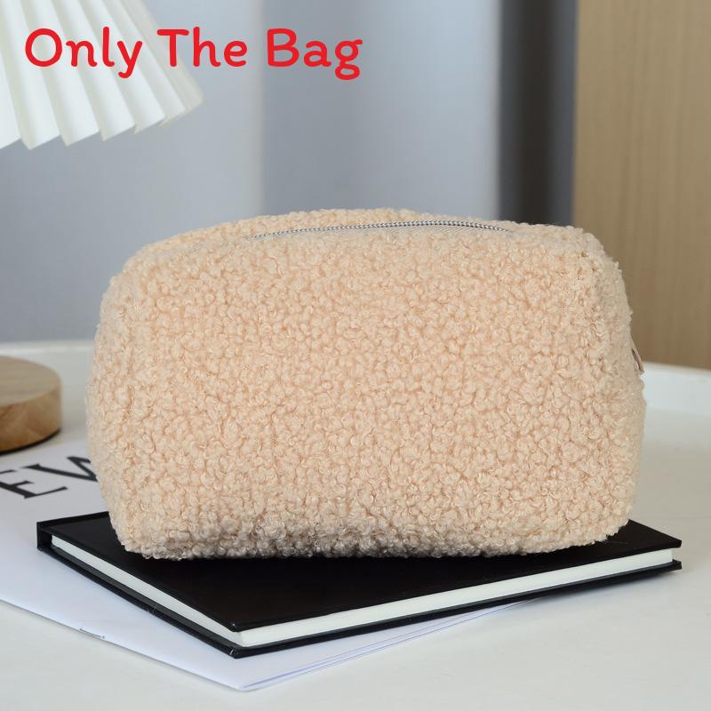 Astuccio in Peluche di Grande Capacità Stile Coreano con Design a Orsetto per Studenti e Ragazze