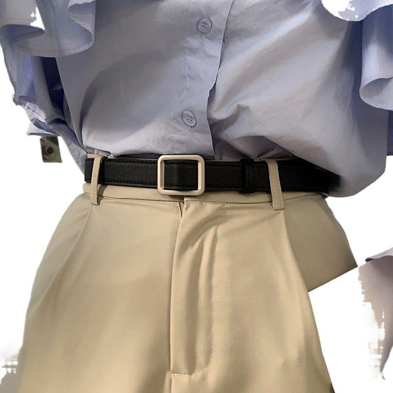 2024 Stylish New Design Lightweight Mens And Womens Casual Belt In Soft Pu For Comfort Everyday