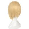 Anime Yuri!!! On Ice Yuri Plisetsky Yurio Short Blonde Heat Resistant Cosplay Costume Wig