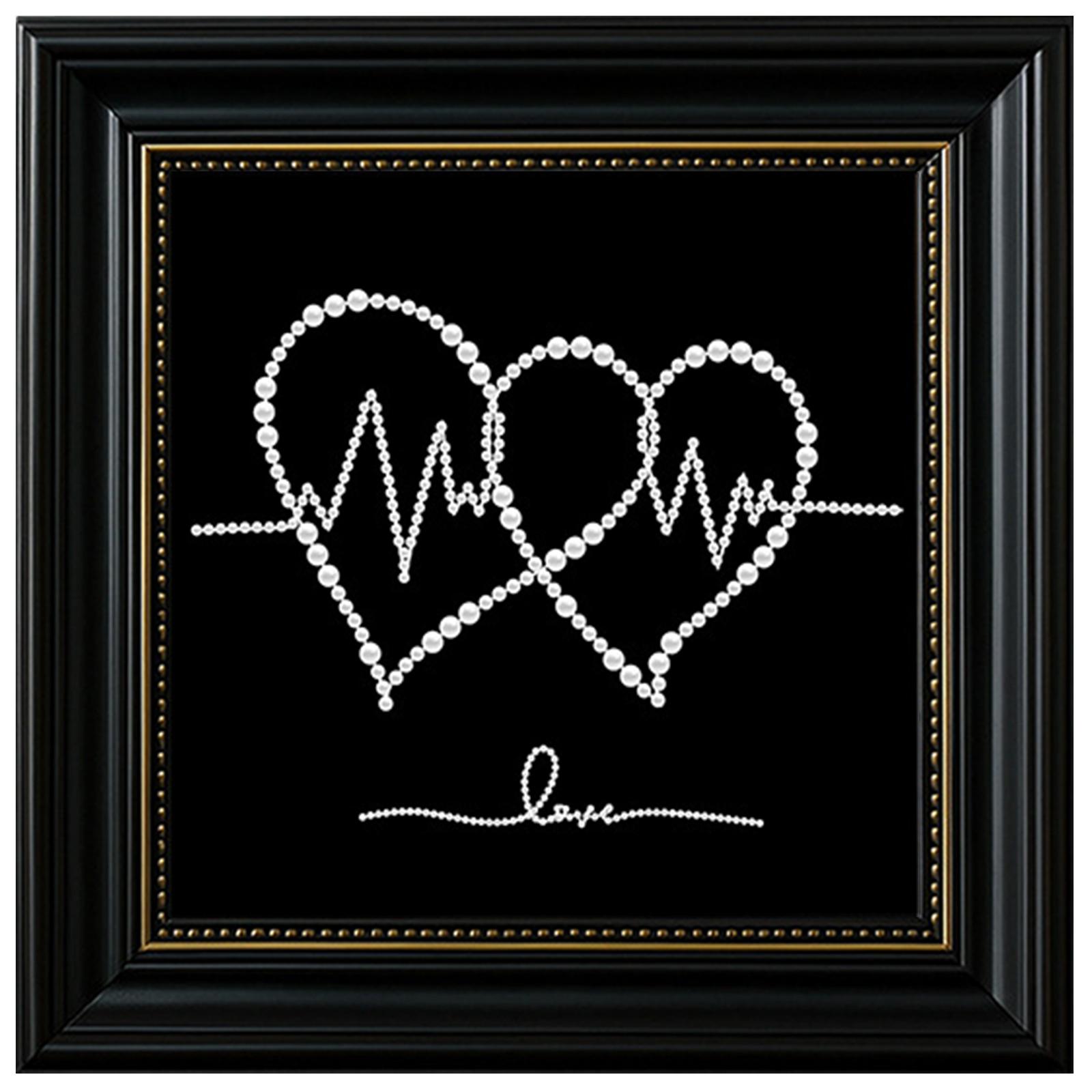 

DIY Pearl Paintings Pearls Gem Art Craft with Frame 10.63x10.63in for Adults/Beginners Gift Idea Home Wall Decor