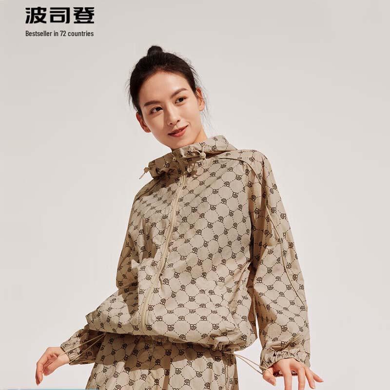 BOSIDENG Women s Short Hooded Sun Protection Jacket 160/84A