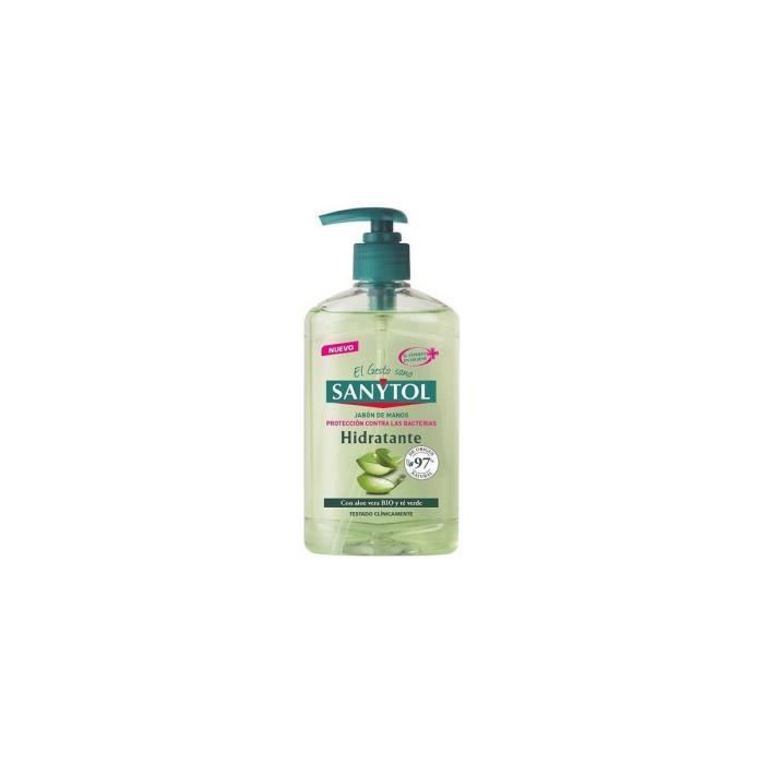 Savon pour les Mains - Sanytol - Doseur Antibactérien - 250 ml - Hygiène - Mixte
