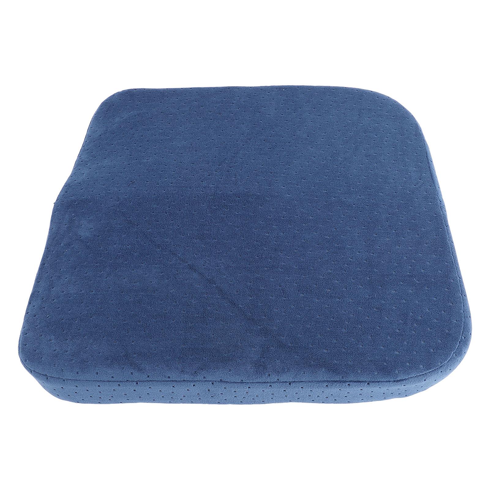 

Подушка сиденья с эффектом памяти Эргономичная W-образная Удобная бархатная Утолщенная подушка для стула для долгого